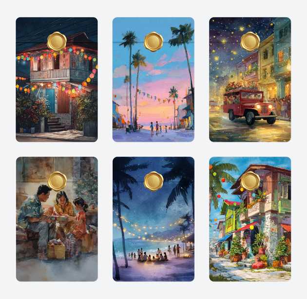 Choose from our collection of digital envelope designs