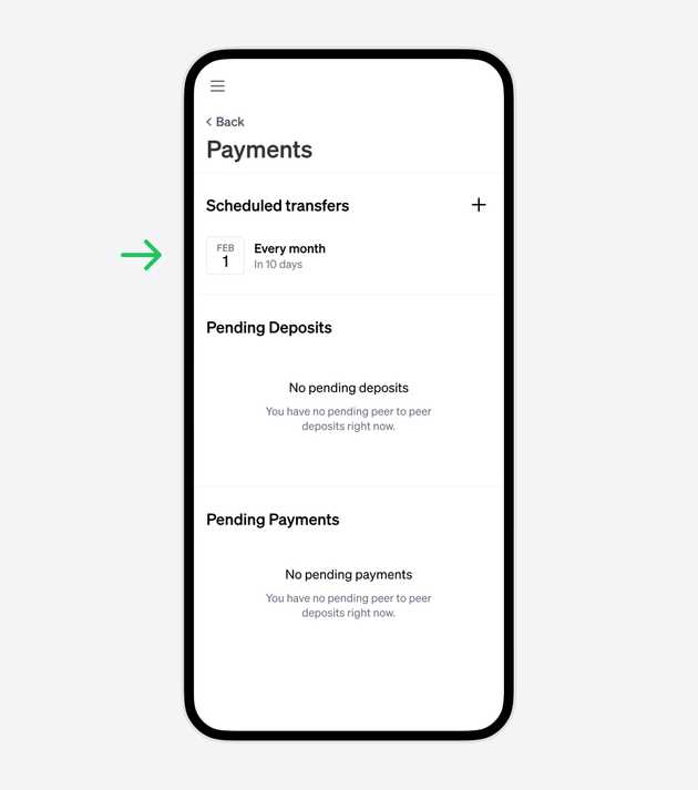 Revealing the navigation menu
