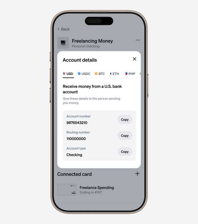 Get paid by U.S. clients via ACH